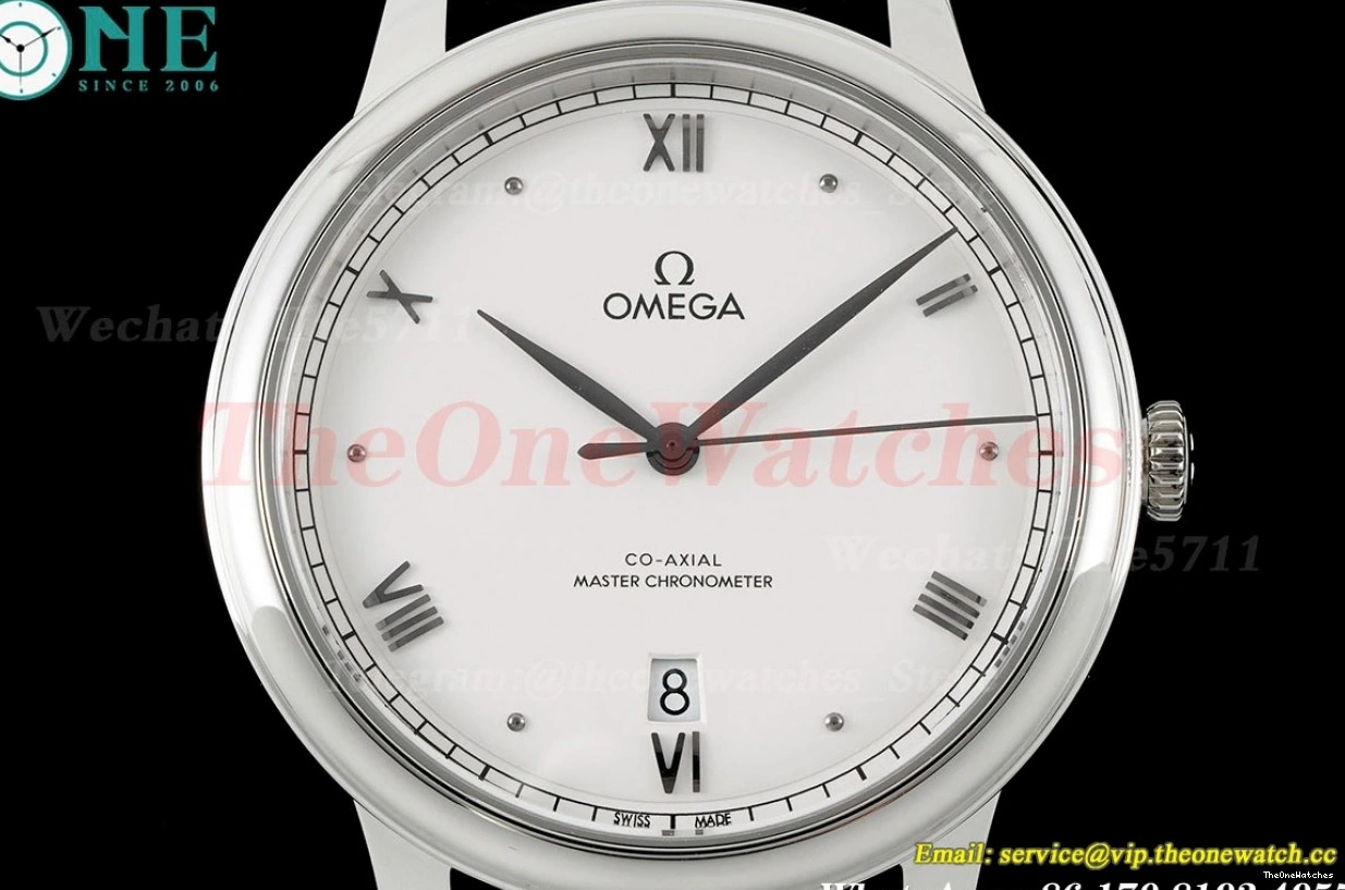 A8800 De Prestige Ville SS White Dial Date MKS 40mm LE 0205